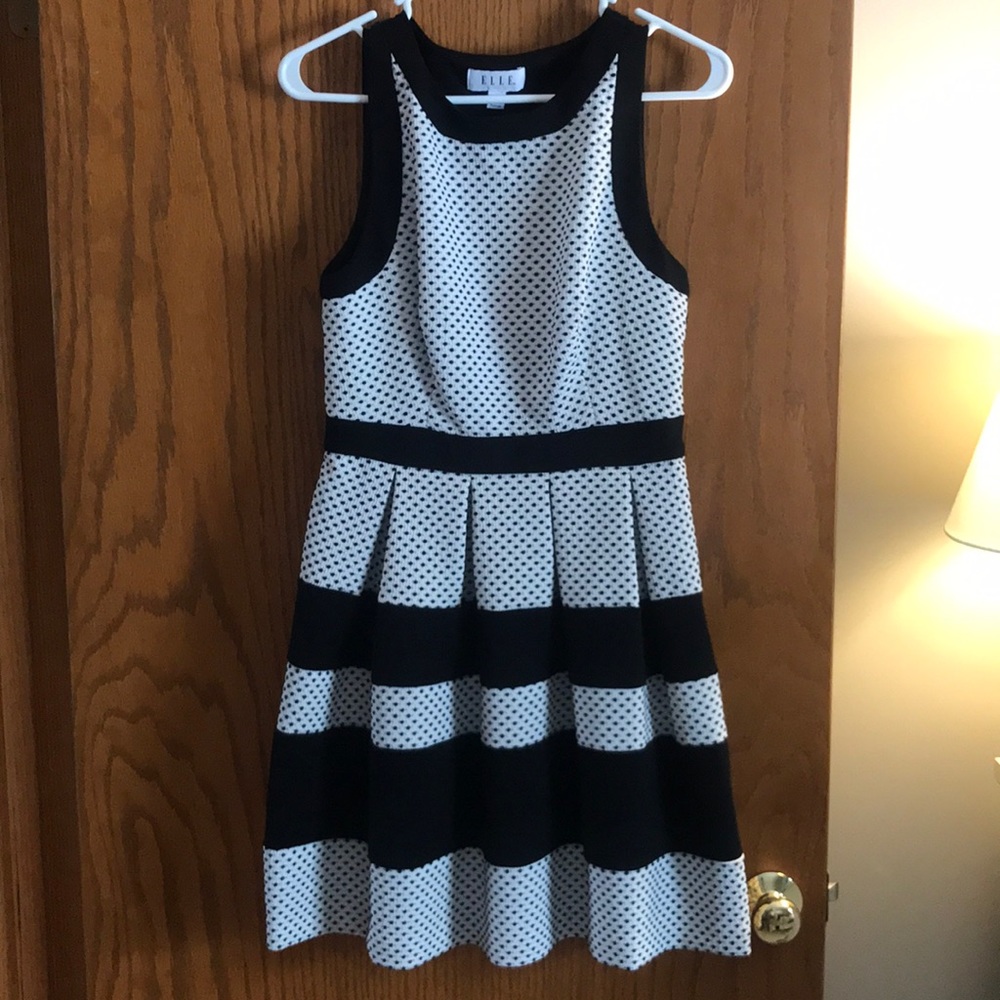 Black & white dress